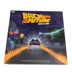 Back to the Future: Back in Time FUNKO Board Game 2022 Factory Sealed/Brand New